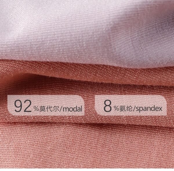 60s Modal and Polylactic Acid Extended Crotch Women's Briefs - 图片 12