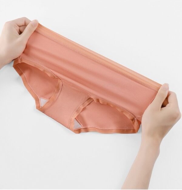 60s Modal and Polylactic Acid Extended Crotch Women's Briefs - 图片 17