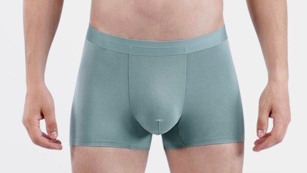 60s Combed Cotton Seamless Men’s Boxer Briefs - 图片 12