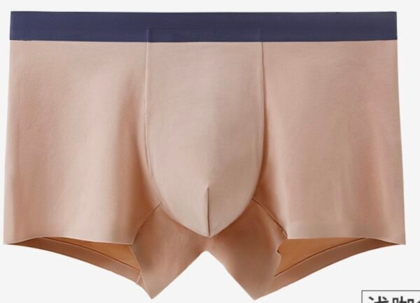 60s Combed Cotton Seamless Men’s Boxer Briefs - 图片 5