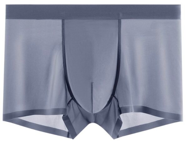90G Ultra-thin Ice Silk Men’s Boxer Briefs - 图片 3