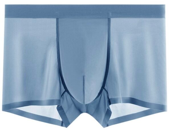 90G Ultra-thin Ice Silk Men’s Boxer Briefs - 图片 5