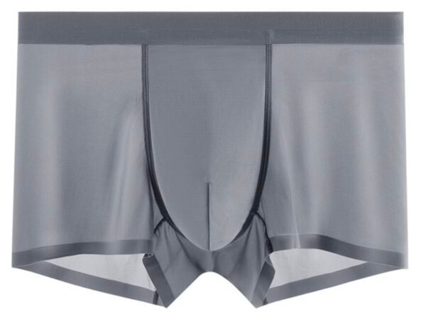 90G Ultra-thin Ice Silk Men’s Boxer Briefs - 图片 7
