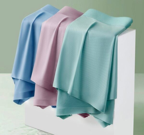 90G Ultra-thin Ice Silk Men’s Boxer Briefs - 图片 8