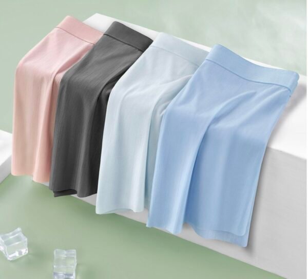 Seamless Ice Silk Ultra-thin Men’s Boxer Briefs - 图片 9