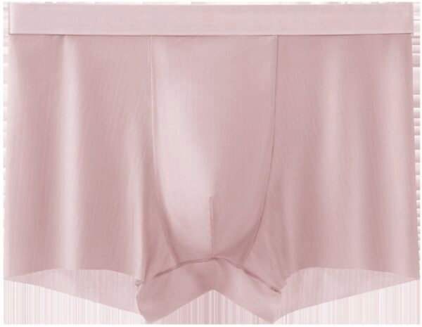 Seamless Ice Silk Ultra-thin Men’s Boxer Briefs - 图片 2