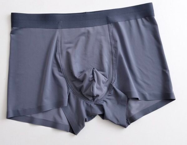 Seamless Ice Silk Men's Boxer Briefs - 图片 2