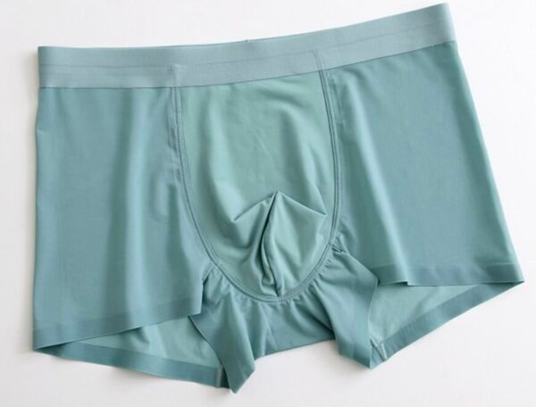 Seamless Ice Silk Men's Boxer Briefs - 图片 5