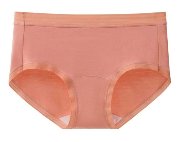 60s Modal and Polylactic Acid Extended Crotch Women's Briefs - 图片 2