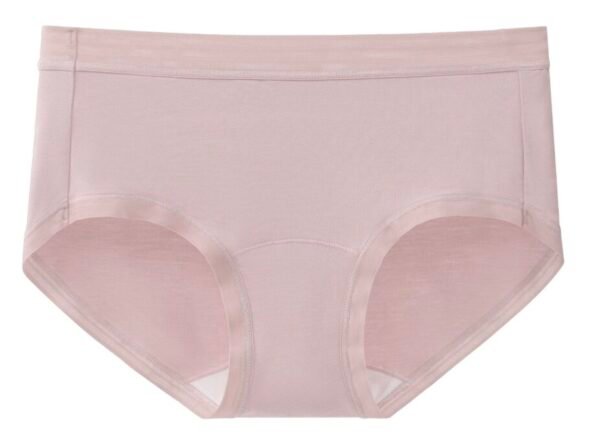 60s Modal and Polylactic Acid Extended Crotch Women's Briefs - 图片 4