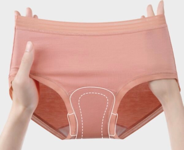 60s Modal and Polylactic Acid Extended Crotch Women's Briefs - 图片 10