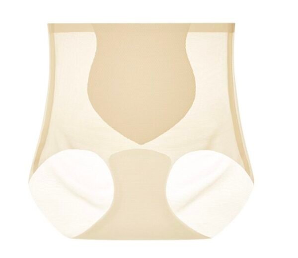Women's Ice Silk Seamless High Waist Abdomen-Flattening Underwear - 图片 5
