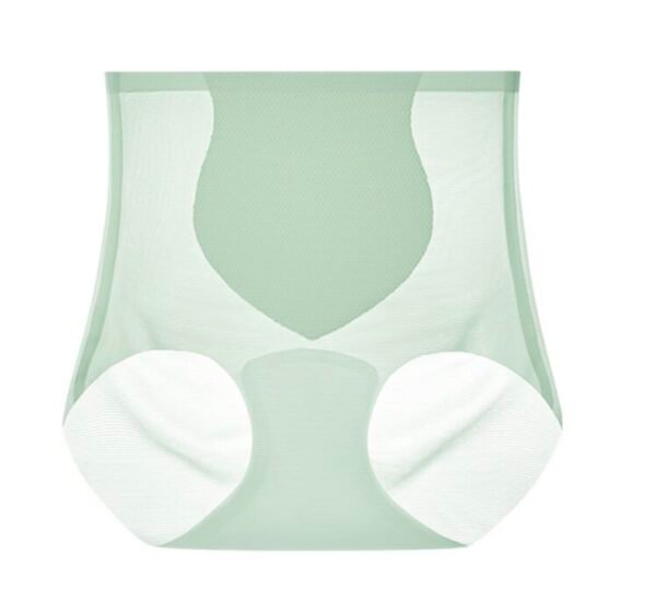 Women's Ice Silk Seamless High Waist Abdomen-Flattening Underwear - 图片 4