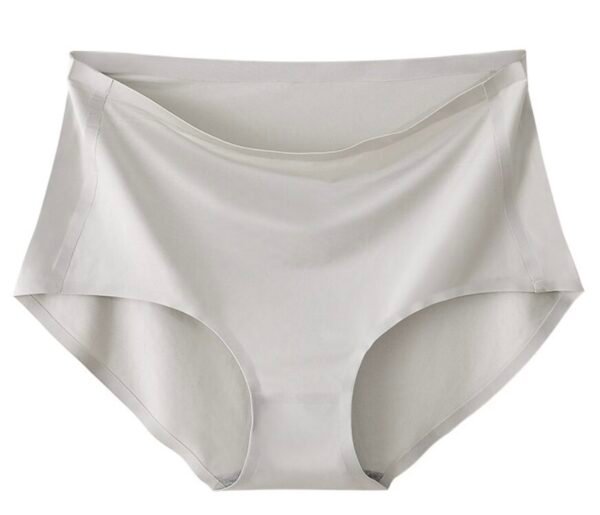Women's Ice Silk High-Waist Seamless Briefs - 图片 7