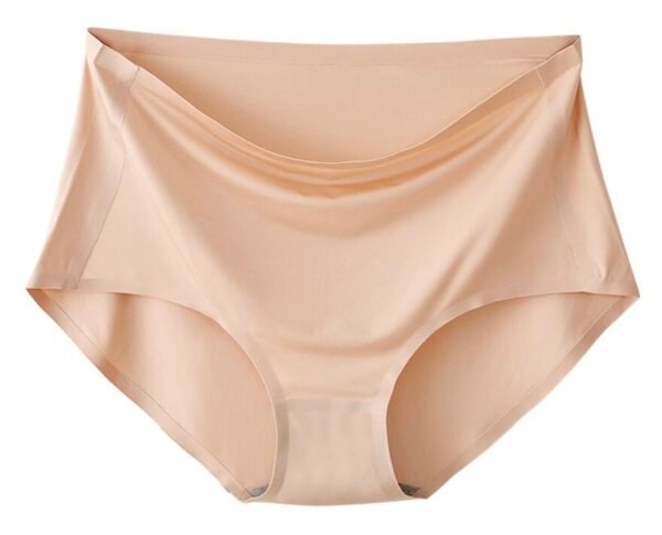 Women's Ice Silk High-Waist Seamless Briefs - 图片 2
