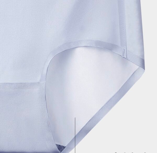 Women's Ice Silk High-Waist Seamless Briefs - 图片 17