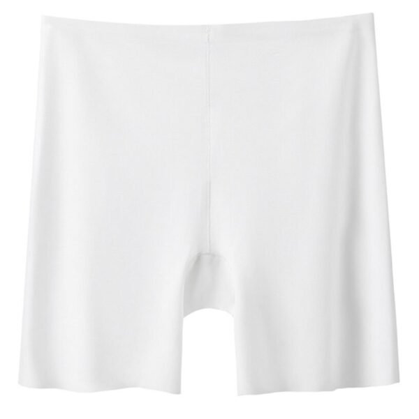 Women's Ice Silk Seamless High-Waist Abdomen-Flattening Safety underwear - 图片 2