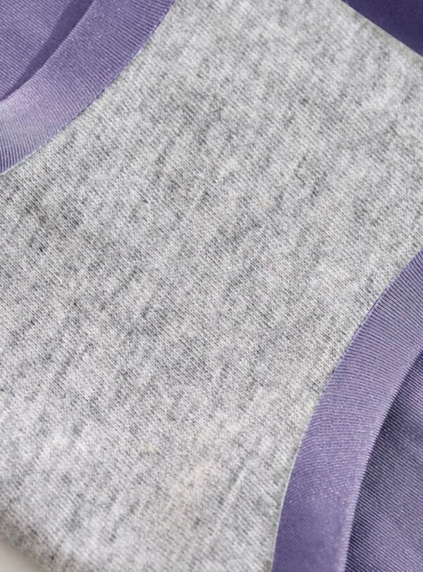 Women's Seamless Ice Silk High-Waist Abdomen-Flattening Underwear - 图片 14