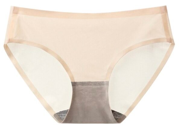 Women's Ice Silk Mesh Seamless Briefs - 图片 4