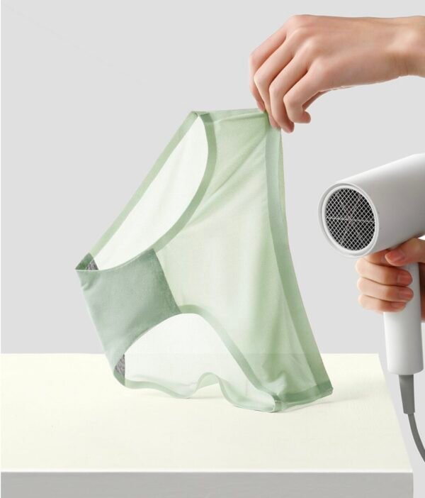 Women's Ice Silk Mesh Seamless Briefs - 图片 11