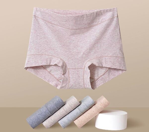 60S long-staple cotton high-waist Women's Briefs
