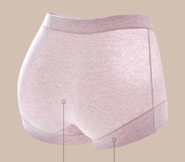 60S long-staple cotton high-waist Women's Briefs - 图片 11