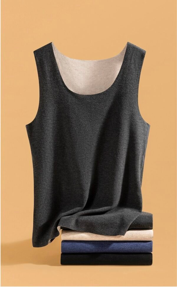 Men's Thermal Underwear in Triple-Blend Fabric (German Fleece + Wool + Silk) - 图片 12