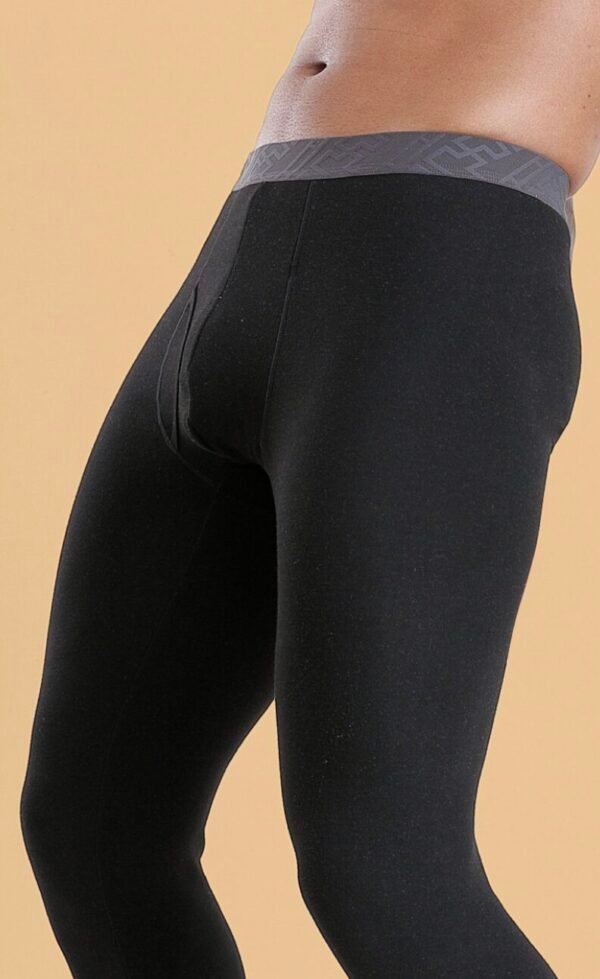 Men's Thermal Underwear in Triple-Blend Fabric (German Fleece + Wool + Silk) - 图片 16