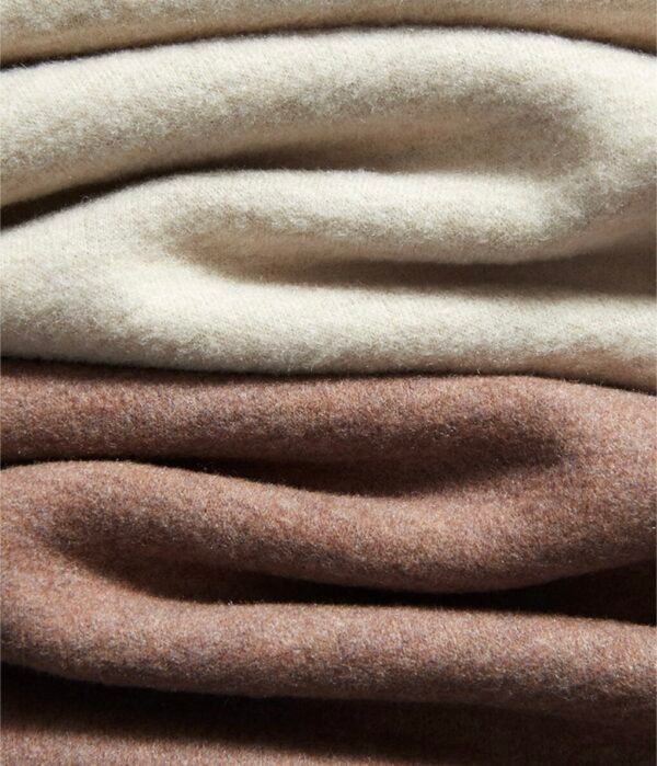 Women's Thermal Underwear in Triple-Blend Fabric (German Fleece + Wool + Silk) - 图片 7