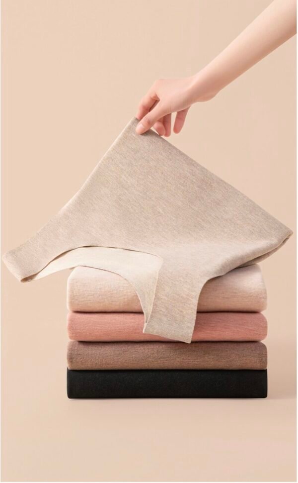 Women's Thermal Underwear in Triple-Blend Fabric (German Fleece + Wool + Silk) - 图片 14