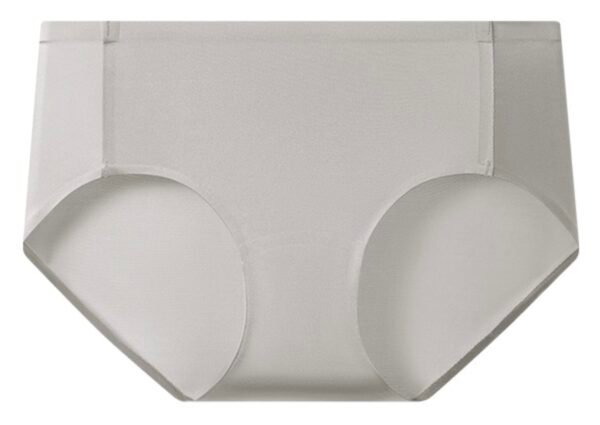Seamless Satin Ice Silk 3D Full-Coverage Women's Briefs - 图片 14