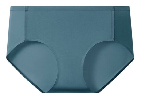 Seamless Satin Ice Silk 3D Full-Coverage Women's Briefs - 图片 15