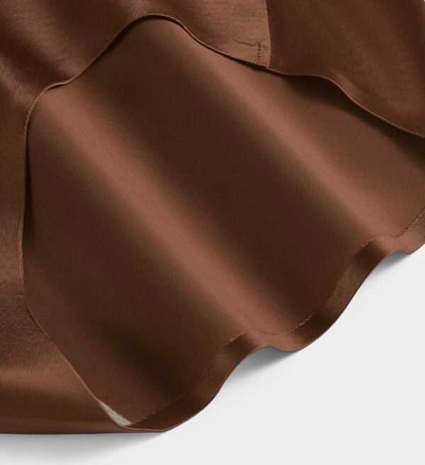 Seamless Satin Ice Silk 3D Full-Coverage Women's Briefs - 图片 6